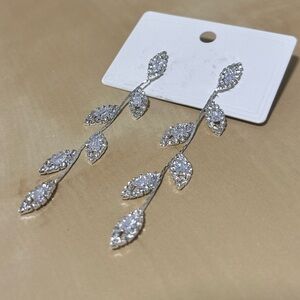 Silver Drop Earrings